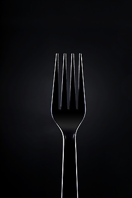 포토 JPG 해외이미지 식기 포크 사람없음 검은색 식사 장비 기구 플라스틱 심볼 오브젝트 해외202008 해외포토 컬러 재질 파일형식