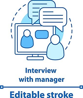 EPS 해외이미지 일러스트 대화 사람없음 컴퓨터 면접 온라인 지원 해외202008 온택트 해외일러스트 비즈니스 말하기 전자제품 파일형식 벡터