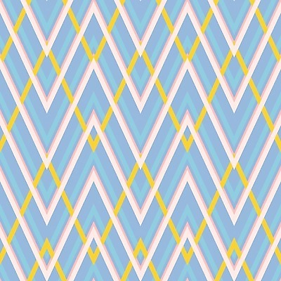 EPS 해외이미지 패턴 일러스트 사람없음 파란색 웨이브 지그재그 해외202008 해외일러스트 컬러 무늬 파일형식 벡터