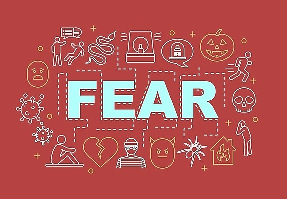 EPS 해외이미지 일러스트 타이포그라피 사람없음 고통 위험 무서움 공포 레터링 해외202008 해외일러스트 문자 감정 컨셉 파일형식 벡터