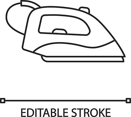 EPS 해외이미지 가사 일러스트 사람없음 전자제품 다리미 해외202008 해외일러스트 가전제품 파일형식 벡터