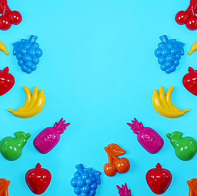 포토 JPG 해외이미지 놀이 딸기 포도 바나나 사람없음 세트 컬러풀 장난감 체리 파인애플 해외202008 해외포토 컬러 과일 열대과일 파일형식