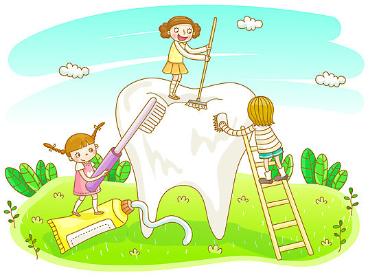 EPS 나무 식물 구름 학생 라이프스타일 여자 어린이교육 교육 남자 어린이 일러스트 사다리 상상 하늘 사람 소녀 소년 초원 야외 세명 양치 체험학습 풀 치아 칫솔 청소 치약 양치법 치아건강 어린이만 국내일러스트 자연요소 건강 생활 위생용품 청결 도구 체험 소화기관 방법 파일형식 벡터