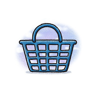 PSD 구름 아이콘 생활용품 페인터 주방용품 사람없음 쇼핑 바구니 장바구니 초크 2D아이콘 자연요소 페인팅 오브젝트 파일형식