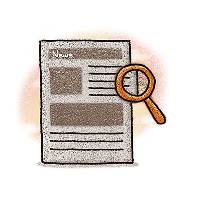 PSD 구름 아이콘 비즈니스 페인터 돋보기 사람없음 신문 뉴스 오브젝트 초크 2D아이콘 자연요소 페인팅 간행물 파일형식