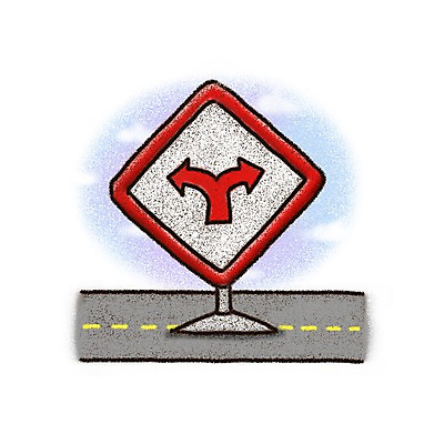 PSD 구름 아이콘 화살표 도로 길 비즈니스 페인터 사람없음 표지판 갈림길 오브젝트 초크 2D아이콘 자연요소 교통시설 페인팅 알림판 파일형식