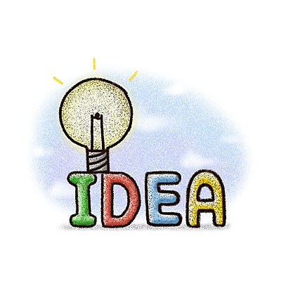 PSD 구름 아이콘 생활용품 비즈니스 전구 페인터 아이디어 사람없음 초크 2D아이콘 자연요소 컨셉 페인팅 오브젝트 파일형식