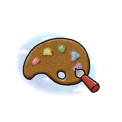 PSD 구름 아이콘 교육 페인터 미술 사람없음 물감 미술도구 붓 팔레트 초크 2D아이콘 자연요소 페인팅 문화예술 오브젝트 파일형식