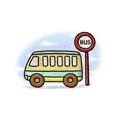 PSD 구름 아이콘 교육 육상교통 한대 자동차 페인터 버스 사람없음 표지판 버스정류장 스쿨버스 초크 2D아이콘 자연요소 1 교통수단 페인팅 대중교통 알림판 역 파일형식