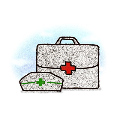 PSD 구름 아이콘 의학 페인터 사람없음 치료 의료용품 구급상자 초크 간호사모자 구급약품 2D아이콘 자연요소 모자_잡화 의료기기 페인팅 약 파일형식