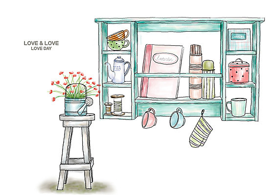 PSD 식물 꽃 화분 가구 생활용품 백그라운드 의자 일러스트 주전자 주방용품 실내 사람없음 책 인테리어 물뿌리개 머그컵 커피잔 서랍장 보온병 주방장갑 도시락통 쿠킹장갑 국내일러스트 디자인 커피 장갑 잔 내부 컵 용기_그릇 오브젝트 파일형식