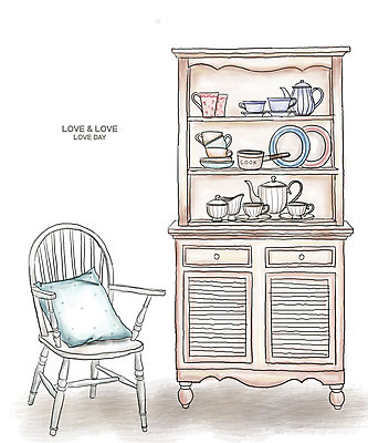 PSD 접시 가구 백그라운드 쿠션 의자 일러스트 주전자 실내 사람없음 인테리어 머그컵 냄비 커피잔 찬장 서랍장 국내일러스트 식기 디자인 커피 생활용품 주방용품 잔 내부 컵 솥 파일형식