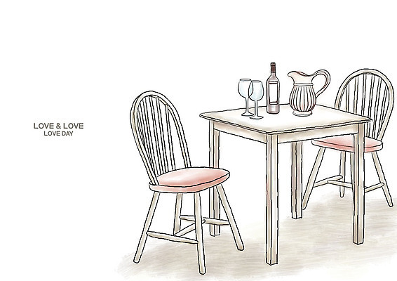 PSD 가구 백그라운드 와인잔 의자 일러스트 식탁 탁자 주전자 실내 사람없음 인테리어 와인 국내일러스트 디자인 생활용품 술잔 주방용품 주류 내부 파일형식