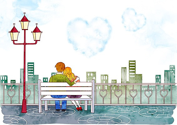 주간 PSD 구름 커플 공원 공공시설 여자 남자 길 가로등 벤치 의자 데이트 일러스트 난간 조명 사랑 사람 앉기 풍경 빌딩 야외 두명 건물 하트 도시 국내일러스트 자연요소 모양 건축물 감정 가구 관계 모션 시설 파일형식