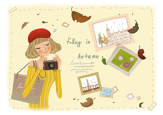 PSD 모자 사계절 계절 여자 점선 여행 낙엽 가방 일러스트 자연 한명 사람 20대 성인 가로 카메라 가을 추억 니트 폴라로이드사진 메모리 가을여행 여자만 여자한명만 성인여자만 청년만 청년여자만 성인한명만 청년여자한명만 성인여자한명만 성인만 국내일러스트 1 잡화 선 컨셉 상의 잎 청년 전자제품 생태계 폴라로이드 파일형식 가을_계절