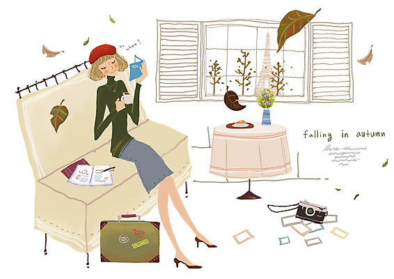 EPS 주간 PSD 나무 문자 모자 접시 알파벳 영어 사계절 계절 여자 해외여행 여행 낙엽 일러스트 창문 상상 자연 탁자 실내 한명 사람 20대 성인 가로 판타지 치마 소파 필기구 볼펜 카메라 여행가방 다이어리 꽃병 프랑스 가을 커피잔 에펠탑 파리_프랑스 가을여행 기념사진 여자만 여자한명만 성인여자만 청년만 청년여자만 성인한명만 청년여자한명만 성인여자한명만 성인만 국내일러스트 자연요소 식물 1 해외 식기 잡화 꽃 유럽 커피 가구 잎 의자 가방 하의 문구용품 잔 청년 내부 전자제품 펜 사무용품 생태계 파리 랜드마크 파일형식 벡터 가을_계절