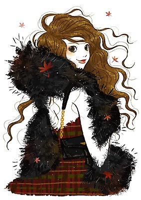 PSD 우먼라이프 드레스 계절 여자 패션 단풍 낙엽 일러스트 한명 사람 상반신 20대 성인 쇼핑 핸드백 가을 뒤돌아보기 모피 여자만 여자한명만 성인여자만 청년만 청년여자만 성인한명만 청년여자한명만 성인여자한명만 성인만 국내일러스트 1 라이프스타일 옷 잎 가방 모션 청년 파일형식