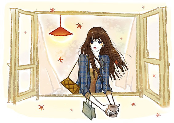 PSD 우먼라이프 계절 여자 패션 커피 단풍 낙엽 가방 일러스트 창문 전등 조명 한명 사람 상반신 20대 성인 쇼핑 쇼핑백 핸드백 가을 커튼 커피잔 창가 여자만 여자한명만 성인여자만 청년만 청년여자만 성인한명만 청년여자한명만 성인여자한명만 성인만 국내일러스트 1 라이프스타일 잡화 음료 잎 잔 청년 파일형식