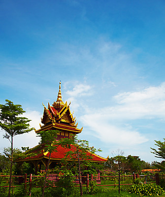 포토 JPG 주간 나무 식물 구름 해외기획촬영 해외 시설물 건축물 공원 건축 나라 아시아 외국문화 해외여행 여행 기획촬영 2009년태국 고건축 해외건축 태국 하늘 태국문화 국립공원 사람없음 야외 관광지 울타리 동남아시아 방콕 무왕보란 지명 국내포토 자연요소 동양문화 공공시설 문화 담장 파일형식