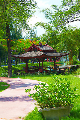 포토 JPG 주간 나무 식물 해외기획촬영 해외 시설물 건축물 공원 건축 나라 아시아 화분 길 호수 외국문화 해외여행 여행 기획촬영 2009년태국 고건축 태국 태국문화 국립공원 그림자 잔디 사람없음 야외 관광지 동남아시아 그늘 정자 방콕 무왕보란 지명 국내포토 자연요소 동양문화 공공시설 문화 파일형식