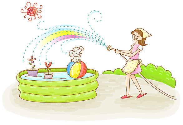 EPS 주간 전신 식물 동물 한마리 여자 화분 반려견 무지개 일러스트 공 물놀이 슬리퍼 두건 한명 서기 들기 사람 20대 성인 야외 라이프 물 반려동물 태양 놀이용품 정원 앞치마 풀 개 강아지 비치볼 물주기 호스 물풀장 여름라이프 여자만 여자한명만 성인여자만 청년만 청년여자만 성인한명만 청년여자한명만 성인여자한명만 성인만 국내일러스트 자연요소 1 라이프스타일 신발 포유류 모션 놀이 바캉스용품 청년 생활 오브젝트 파일형식 벡터 여름_계절