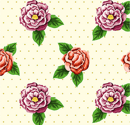 EPS 꽃 백그라운드 꽃무늬 패턴 일러스트 사람없음 국내일러스트 식물 무늬 파일형식 벡터