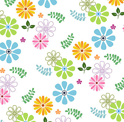 EPS 꽃 백그라운드 꽃무늬 패턴 일러스트 사람없음 국내일러스트 식물 무늬 파일형식 벡터