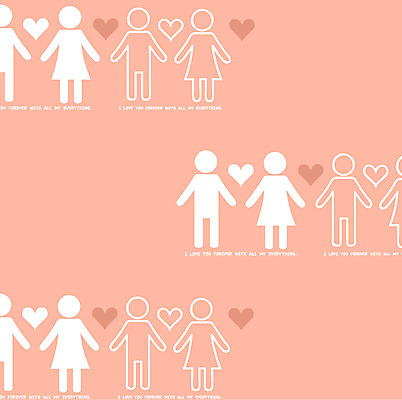 EPS 여자 남자 백그라운드 패턴 일러스트 사랑 사람없음 하트 팬시패턴 국내일러스트 모양 감정 무늬 사람 파일형식 벡터