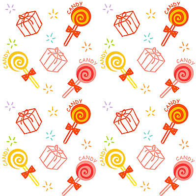 EPS 리본 백그라운드 패턴 일러스트 막대사탕 사탕 선물 사람없음 장식 선물상자 상자 팬시패턴 국내일러스트 무늬 디저트 파일형식 벡터