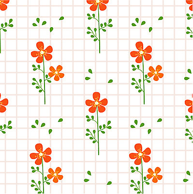 EPS 꽃 백그라운드 꽃무늬 패턴 일러스트 사람없음 팬시패턴 국내일러스트 식물 무늬 파일형식 벡터