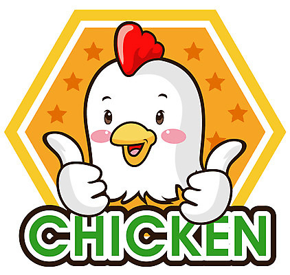 EPS 동물 문자 척추동물 캐릭터 한마리 알파벳 영어 별 음식 일러스트 홍보캐릭터 조류 손짓 사람없음 장식 요식업 식당 치킨 닭고기 닭 최고 심볼 음식점캐릭터 닭집 치킨집 일러캐릭터 자연요소 1 산업 모션 육류 상점 닭고기요리 파일형식 벡터