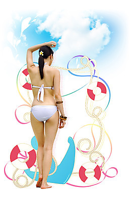 주간 전신 PSD 구름 모델 편집이미지 여자 수영복 꽃 밧줄 줄 포즈 백그라운드 팔찌 하늘 휴가 휴식 한명 서기 사람 20대 성인 야외 뒷모습 장식 여름 여름휴가 바캉스 비키니 튜브 닻 여자만 여자한명만 성인여자만 청년만 청년여자만 성인한명만 청년여자한명만 성인여자한명만 성인만 이미지편집 자연요소 식물 1 옷 계절 뷰포인트 컨셉 장신구 모션 청년 파일형식 여름_계절