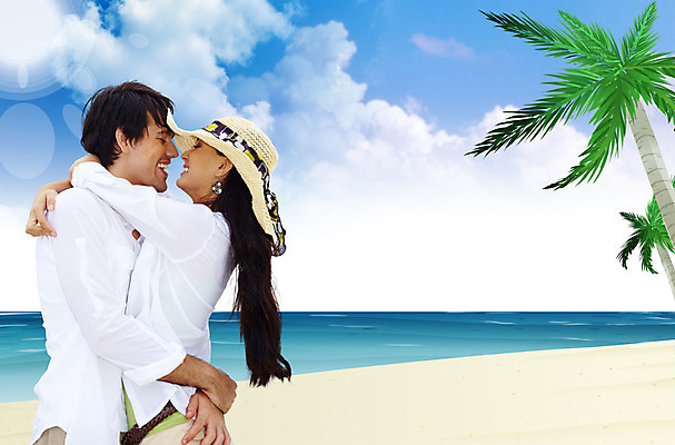 주간 PSD 나무 구름 편집이미지 모자 커플 여자 남자 바다 백그라운드 셔츠 안기 포옹 하늘 휴가 휴식 사랑 사람 상반신 해변 야외 두명 여름 여름휴가 바캉스 야자수 귀걸이 이미지편집 자연요소 식물 잡화 계절 감정 컨셉 상의 장신구 관계 모션 파일형식 여름_계절