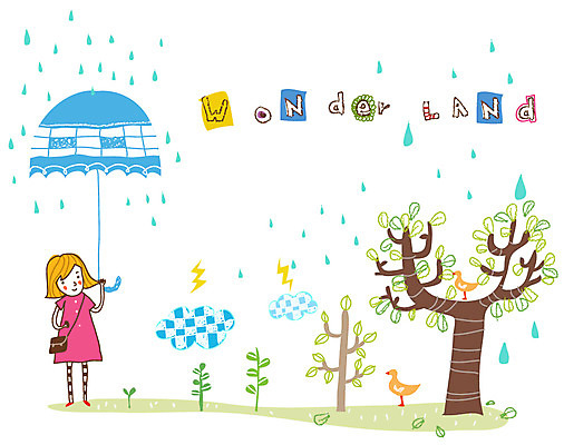 EPS 전신 나무 식물 동물 구름 문자 캐릭터 알파벳 영어 여자 두마리 일러스트 우산 상상 청소년 조류 날씨 나뭇잎 오리 한명 서기 들기 사람 10대 판타지 새싹 비 번개 빗방울 격자 상상랜드 여자만 여자한명만 십대만 십대여자만 십대여자한명만 국내일러스트 일러캐릭터 자연요소 1 잎 2 무늬 모션 비_날씨 파일형식 벡터