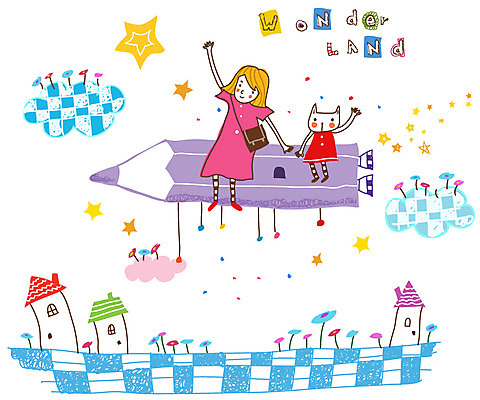 EPS 전신 구름 문자 캐릭터 한마리 알파벳 영어 여자 꽃 별 여행 일러스트 상상 청소년 주택 한명 사람 앉기 건물 10대 판타지 연필 로켓 비행 인사 격자 손인사 상상랜드 여자만 여자한명만 십대만 십대여자만 십대여자한명만 국내일러스트 일러캐릭터 자연요소 식물 1 건축물 무늬 모션 학용품 필기구 예절 파일형식 벡터