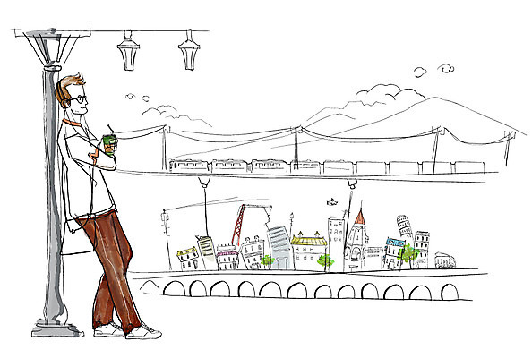 EPS 주간 라이프스타일 공공시설 남자 건축 안경 여유 커피 맨라이프 이어폰 가로등 라인일러스트 일러스트 교통시설 휴식 산 한명 사람 풍경 20대 성인 야외 건물 라이프 가로 음악감상 기차 도시 MP3 전봇대 시티라이프 가교 남자만 남자한명만 성인남자만 청년만 청년남자만 청년남자한명만 성인한명만 성인남자한명만 성인만 국내일러스트 자연요소 1 건축물 잡화 감정 음료 육상교통 음향기기 교통 컨셉 대중교통 청년 생활 전자제품 감상 시설 파일형식 벡터