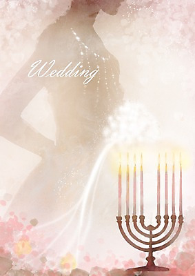 PSD 식물 꽃 신부 부케 결혼 백그라운드 일러스트 촛불 이벤트 세로 공백 알림 촛대 국내일러스트 꽃다발 초 파일형식