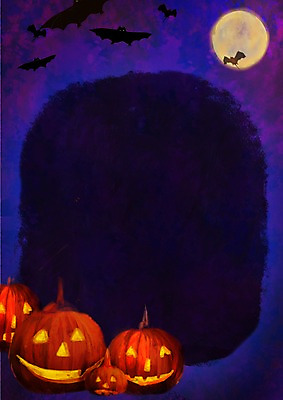 PSD 기념일 컬러 백그라운드 채소 일러스트 식재료 호박 이벤트 사람없음 세로 보라색 축제 공백 할로윈 달 알림 박쥐 국내일러스트 자연요소 포유류 파일형식