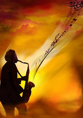 PSD 남자 악기 음악 백그라운드 연주 음표 일러스트 한명 사람 이벤트 20대 성인 세로 공백 색소폰 알림 오선지 남자만 남자한명만 성인남자만 청년만 청년남자만 청년남자한명만 성인한명만 성인남자한명만 성인만 국내일러스트 1 기호 문화예술 청년 목관악기 악보 오선 파일형식