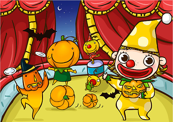 EPS 캐릭터 모자 여자 기념일 초등학생 어린이 일러스트 호박 실내 한명 사람 소녀 이벤트 가로 축제 할로윈 무대 달 광대 커튼 피에로 야간 초승달 서커스 박쥐 접시돌리기 여자만 여자한명만 어린이만 소녀만 소녀한명만 일러캐릭터 자연요소 1 학생 잡화 채소 포유류 내부 묘기 파일형식 벡터