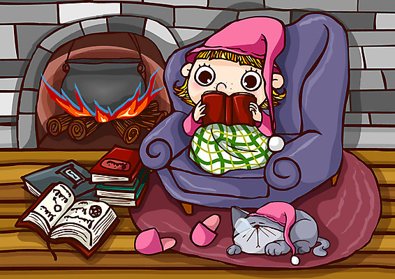 EPS 동물 캐릭터 여자 기념일 초등학생 어린이 거실 의자 일러스트 벽돌 실내 한명 사람 소녀 이벤트 책 가로 소파 독서 축제 고양이 카펫 할로윈 잠옷 야간 벽난로 여자만 여자한명만 어린이만 소녀만 소녀한명만 일러캐릭터 자연요소 1 학생 옷 가구 포유류 내부 반려동물 파일형식 벡터