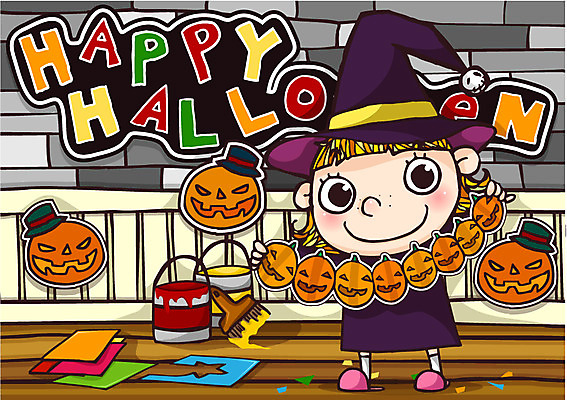 EPS 캐릭터 여자 기념일 초등학생 어린이 일러스트 호박 벽돌 슬리퍼 실내 한명 사람 소녀 이벤트 장식 가로 축제 페인트 할로윈 붓 색종이 여자만 여자한명만 어린이만 소녀만 소녀한명만 일러캐릭터 1 학생 종이 신발 채소 내부 파일형식 벡터