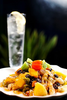 포토 JPG 그릇 접시 음식 잔 실내 사람없음 세로 중식 물컵 안주 탕수육 국내포토 식기 내부 컵 파일형식