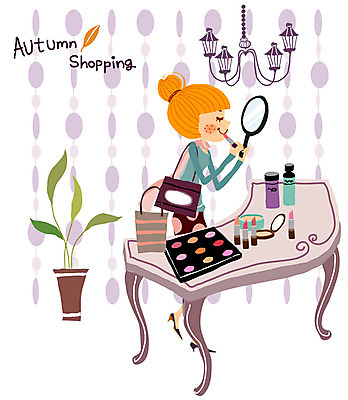 EPS 우먼라이프 라이프스타일 계절 여자 화분 백그라운드 일러스트 자연 조명 실내 한명 사람 20대 성인 라이프 쇼핑 화장 쇼핑백 화장품 립스틱 화장용품 가을 샹들리에 손거울 화장대 아이섀도 여자만 여자한명만 성인여자만 청년만 청년여자만 성인한명만 청년여자한명만 성인여자한명만 성인만 가을배경 국내일러스트 1 가구 가방 청년 내부 생활 뷰티 거울 미용용품 생태계 파일형식 벡터 가을_계절