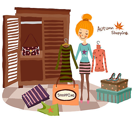 EPS 우먼라이프 라이프스타일 계절 원피스 여자 구두 가방 일러스트 자연 실내 한명 사람 20대 성인 라이프 쇼핑 상자 쇼핑백 방 핸드백 가을 외출 구두상자 여자만 여자한명만 성인여자만 청년만 청년여자만 성인한명만 청년여자한명만 성인여자한명만 성인만 국내일러스트 1 잡화 옷 신발 청년 내부 생활 생태계 파일형식 벡터