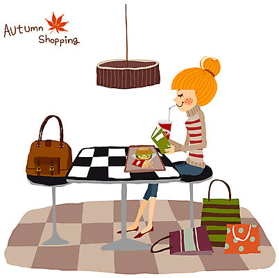 EPS 우먼라이프 라이프스타일 계절 여자 음료 구두 의자 가방 일러스트 자연 탁자 전등 조명 패스트푸드 실내 한명 사람 20대 성인 라이프 쇼핑 쇼핑백 다이어리 햄버거 가을 인스턴트 니트 콜라 격자 스키니진 패스트푸드점 여자만 여자한명만 성인여자만 청년만 청년여자만 성인한명만 청년여자한명만 성인여자한명만 성인만 국내일러스트 1 잡화 음식 가구 신발 상의 무늬 바지 청년 내부 생활 상점 사무용품 생태계 탄산음료 파일형식 벡터