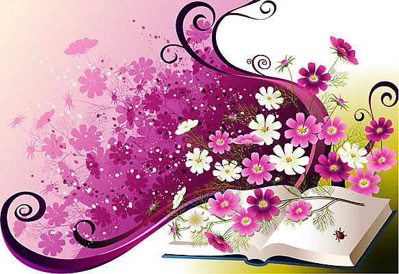 EPS 식물 꽃 분홍색 컬러 백그라운드 일러스트 자연 사람없음 컬러풀 코스모스 팝아트 국내일러스트 그림 생태계 파일형식 벡터