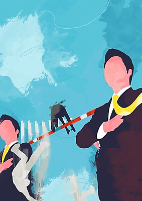 주간 PSD 남자 일러스트 비즈니스 그래프 사람 여러명 야외 팔짱 글로벌비즈니스 점프 경쟁 도전 높이뛰기 탈락자 평행봉 남자만 국내일러스트 자연요소 다수 컨셉 모션 글로벌 육상스포츠 체조 파일형식