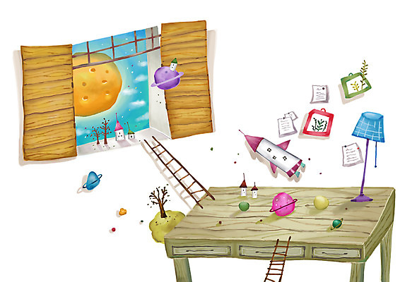 PSD 나무 식물 구름 과학 액자 백그라운드 일러스트 사다리 창문 탁자 밤하늘 조명 주택 사람없음 건물 가로 행성 로켓 달 스탠드 메모지 우주선 책상 배경삽화 국내일러스트 자연요소 건축물 가구 하늘 우주 사무용품 도구 야간 파일형식