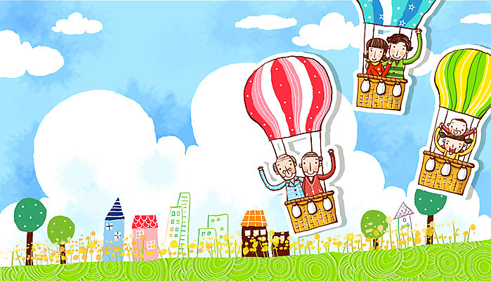 EPS 주간 나무 구름 여자 할아버지 노년 남자 할머니 어린이 백그라운드 일러스트 가족 엄마 대가족 주택 프레임 사랑 사람 소녀 이벤트 여러명 야외 건물 부모 마을 공백 기구 열기구 비행 아기 신생아 인사 목말 아빠 국내일러스트 자연요소 식물 건축물 감정 다수 관계 항공교통 모션 성인 예절 파일형식 벡터